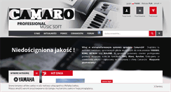 Desktop Screenshot of camaro24.pl