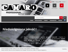 Tablet Screenshot of camaro24.pl